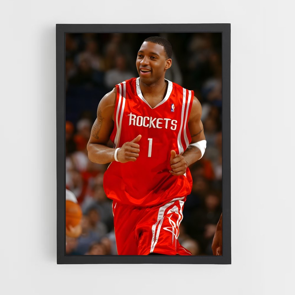 Poster Tracy en Mouvement – affiche Basketball (vue 2)